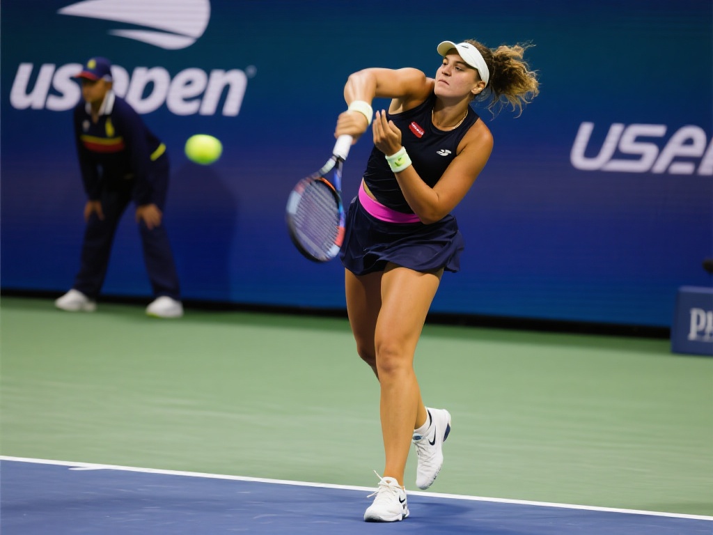 值得一提的是，高芙作为近年来崛起的网坛新