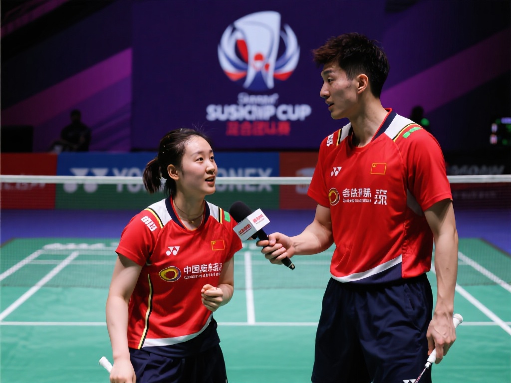 黄雅琼揭秘苏迪曼杯决赛中国队阵容安排 苏迪曼杯作为混合团体赛,涵盖男单、女单、