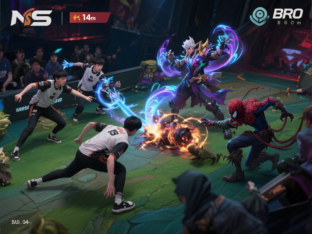 在稳稳守住前期局势后，NS逐渐发挥出自己